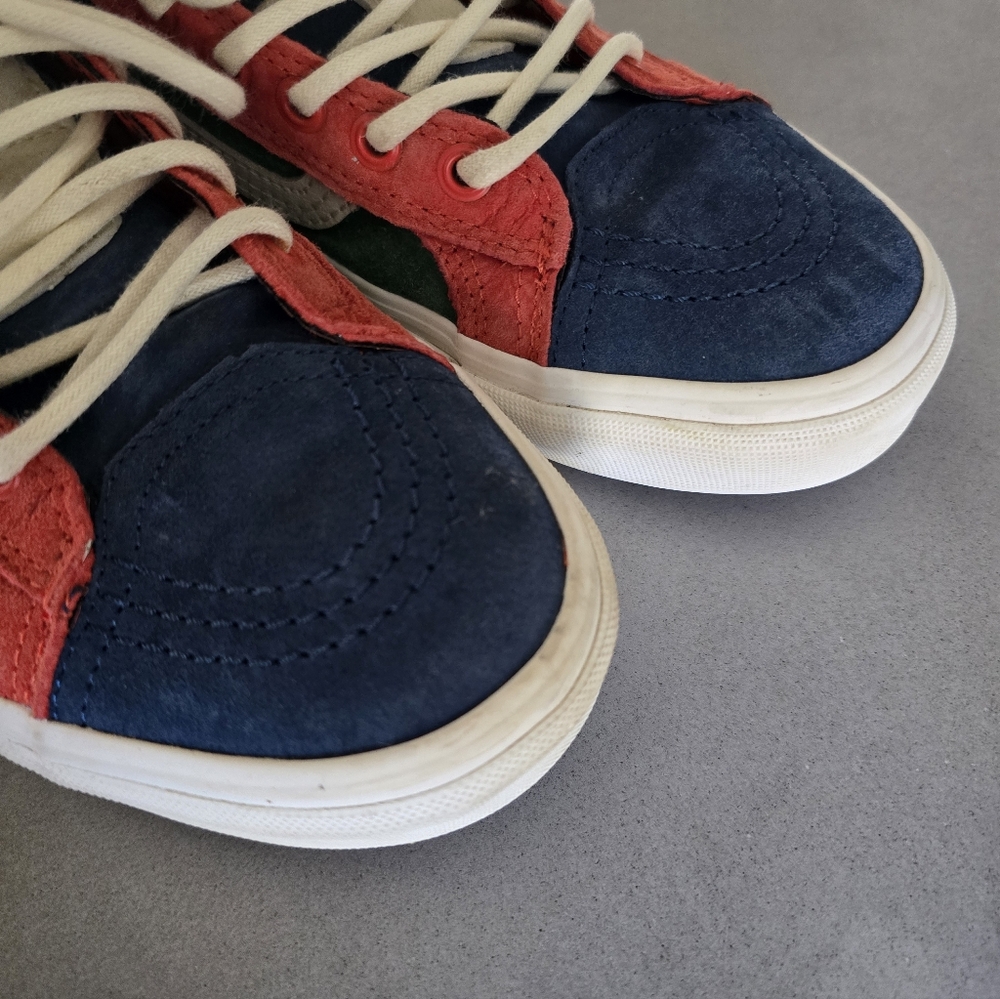 Vans Sk8-Hi 46 MTE DX sneakers in the 'Fairway/Gibraltar Sea' SZ 8 - Picture 3 of 6